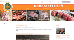 Desktop Screenshot of nemetz-fleisch.at